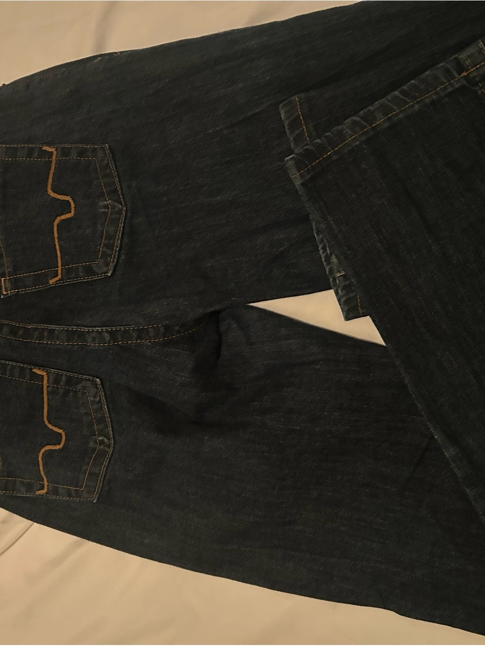 Kimes Ranch Dark Blue Straight-Leg Women’s Jeans - Picture 3 of 3